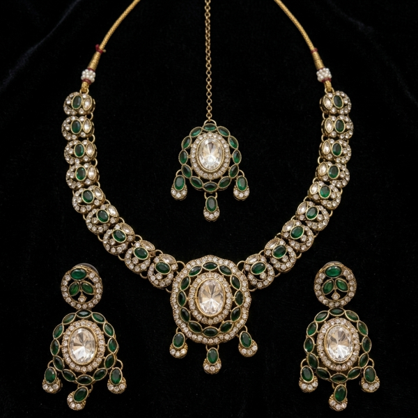 Emerald Crystal Designer Jewelry
