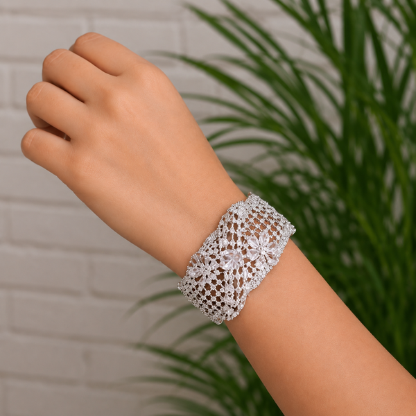 Luxe Petal Cuff Bracelet
