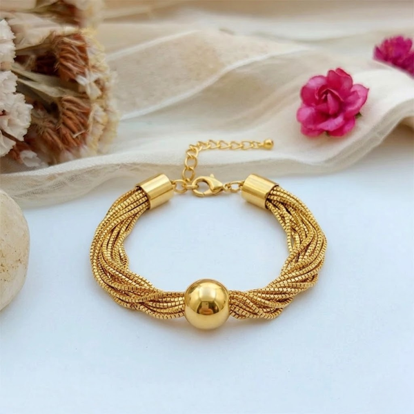 Aurelia Multi-Strand Statement Bracelet