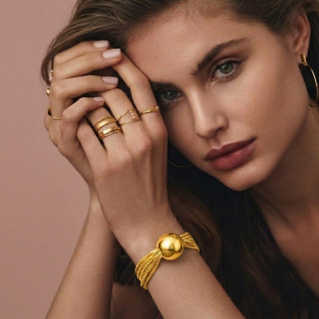 Aurelia Multi-Strand Statement Bracelet