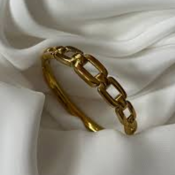 Aurelia Link Bangle Bracelet