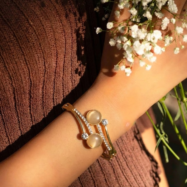 Luna Celeste Bangle Bracelet