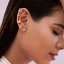Aurora Luxe Multi-Layer Ear Cuff & Stud Set - JE101