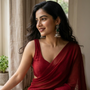 Forest Bloom Oxidized Jhumka Earrings