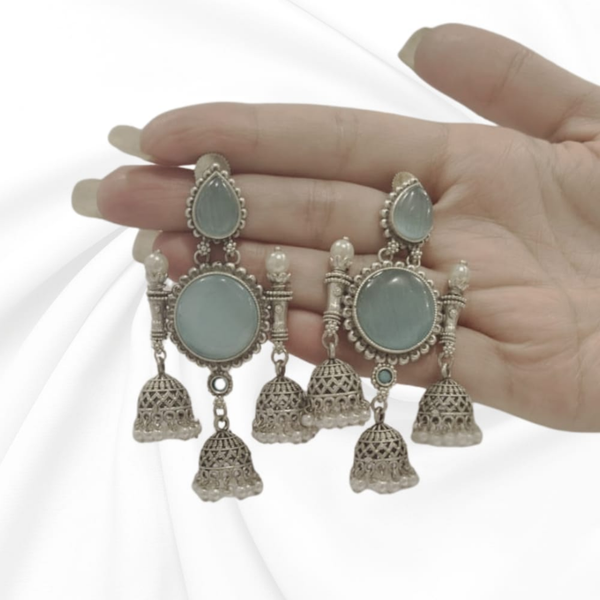 The Regal Teardrop Statement Earrings