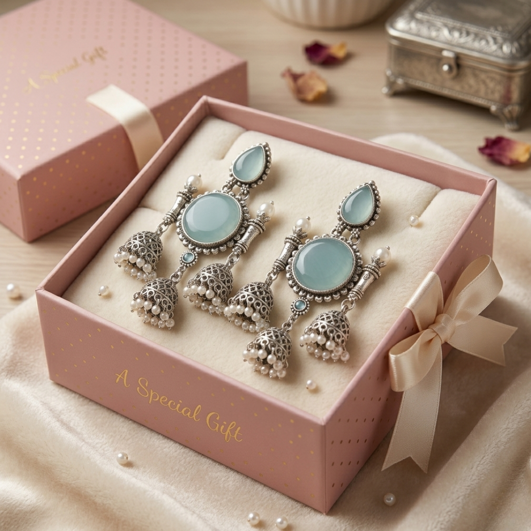 The Regal Teardrop Statement Earrings