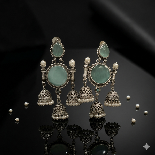 The Regal Teardrop Statement Earrings