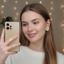 Daisy Pearl Handcrafted Beaded Stud Earrings