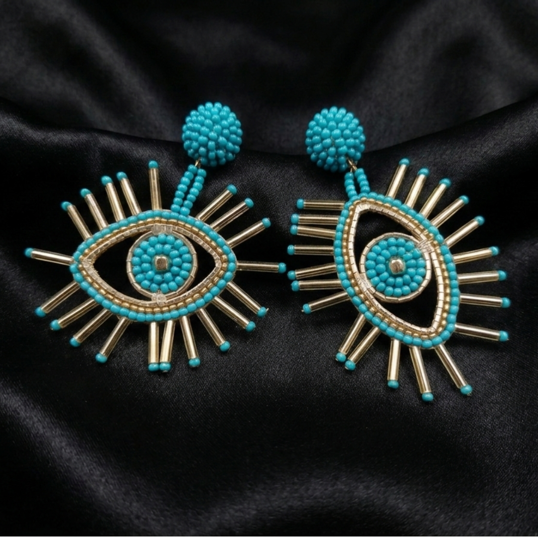 Solaris Beaded Eye Statement Drops