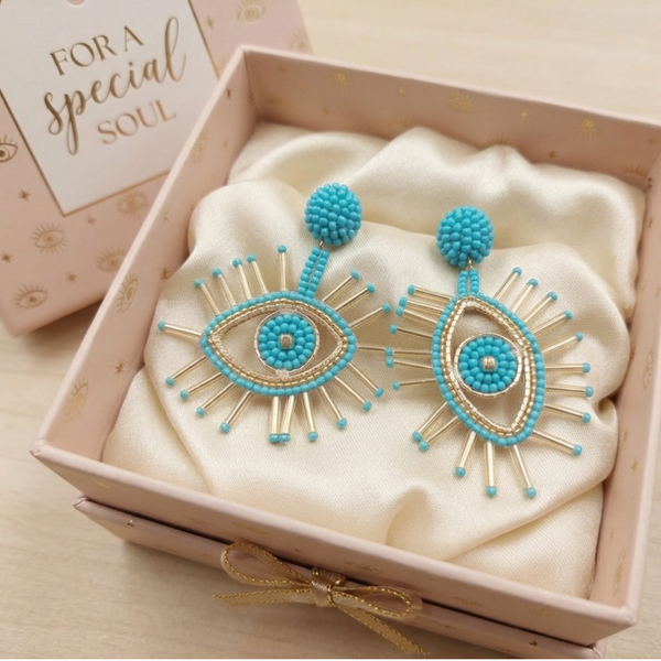 Solaris Beaded Eye Statement Drops