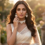 The Amore Beaded Heart Statement Set