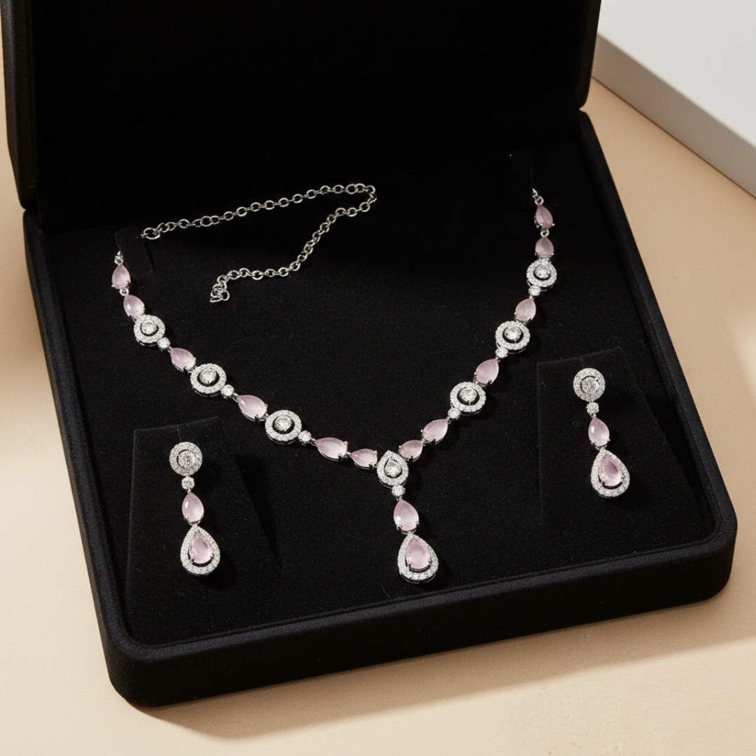 Blush Royale Necklace Set