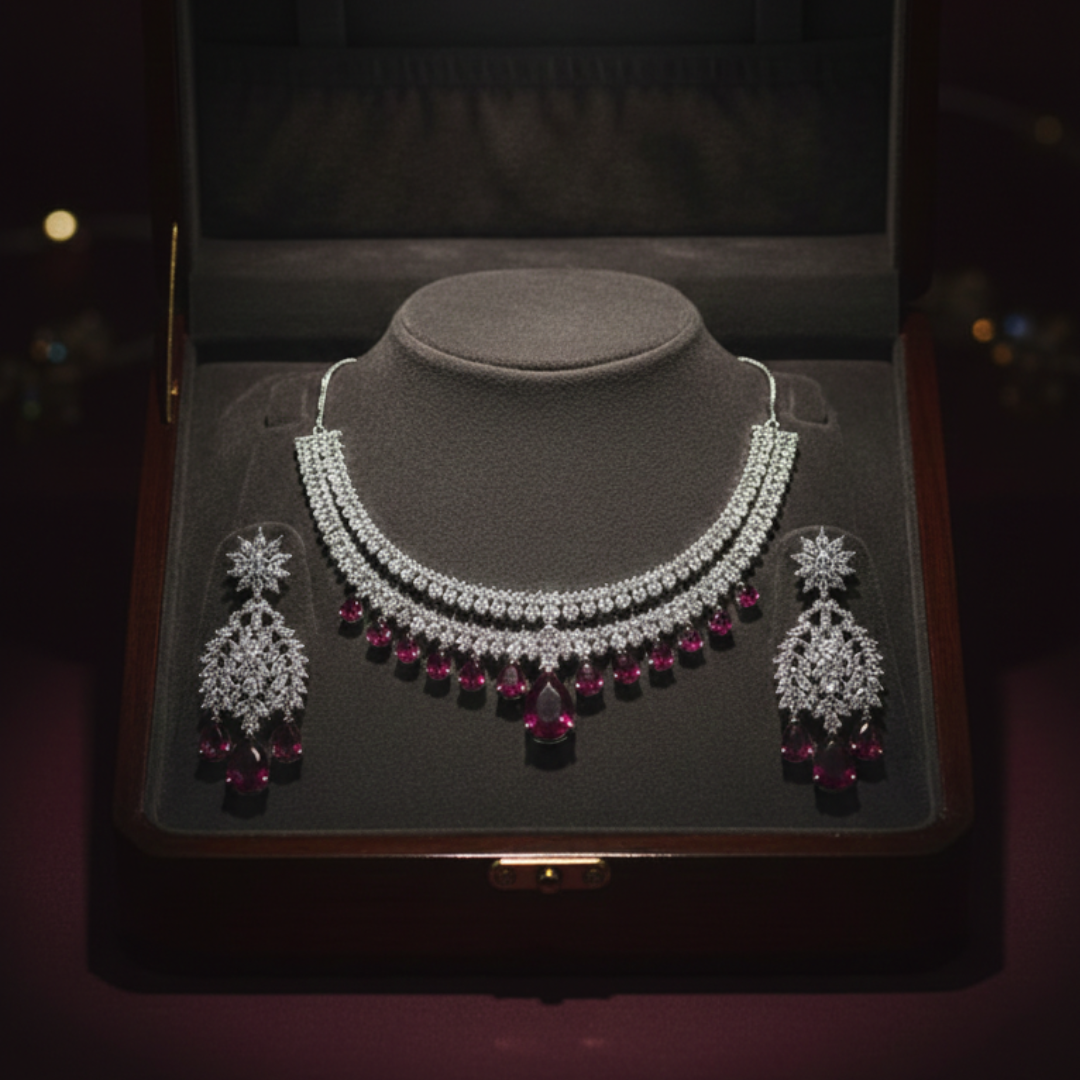 The Ruby Royale Diamond Set