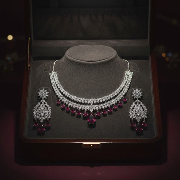 The Ruby Royale Diamond Set