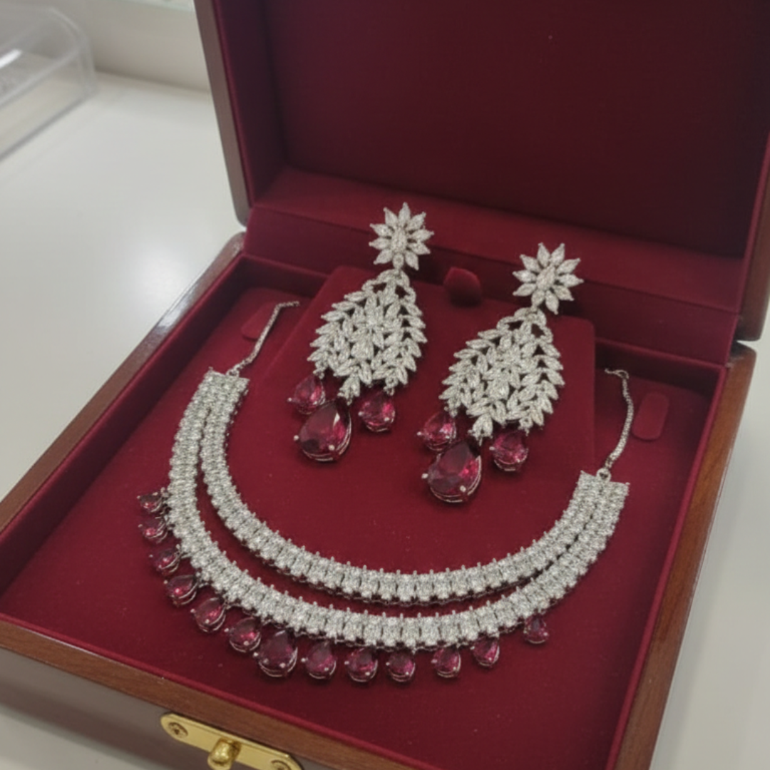 The Ruby Royale Diamond Set