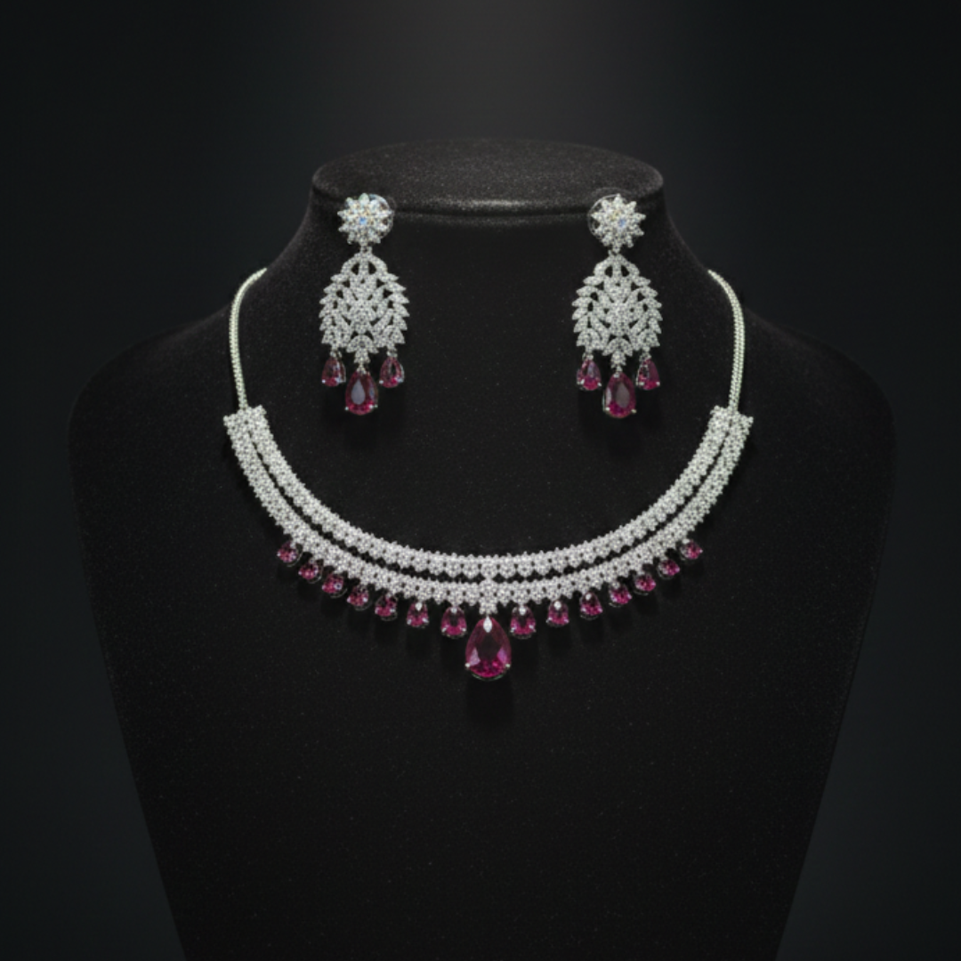 The Ruby Royale Diamond Set