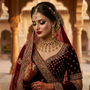 Sultana Heritage Crimson Wedding Ensemble