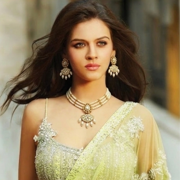 Celestia Triple-Strand Pearl & Kundan Set
