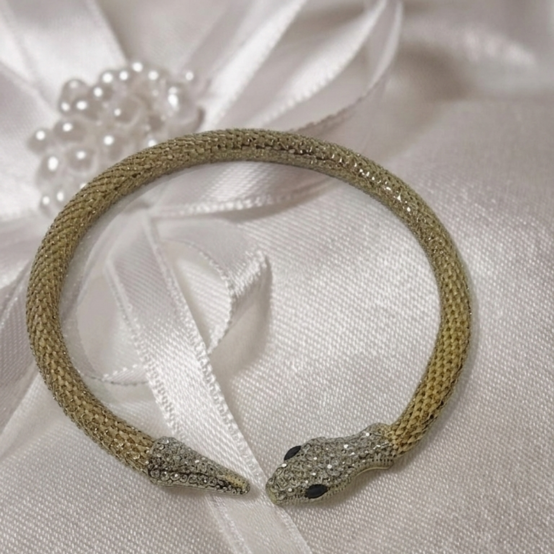 Serpentine Elegance Mesh Choker