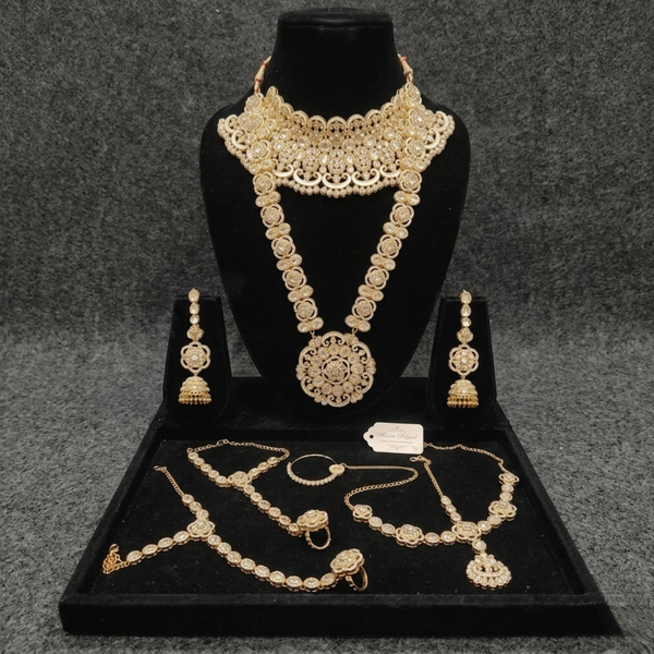 Majestic Kundan & Polki Bridal Set