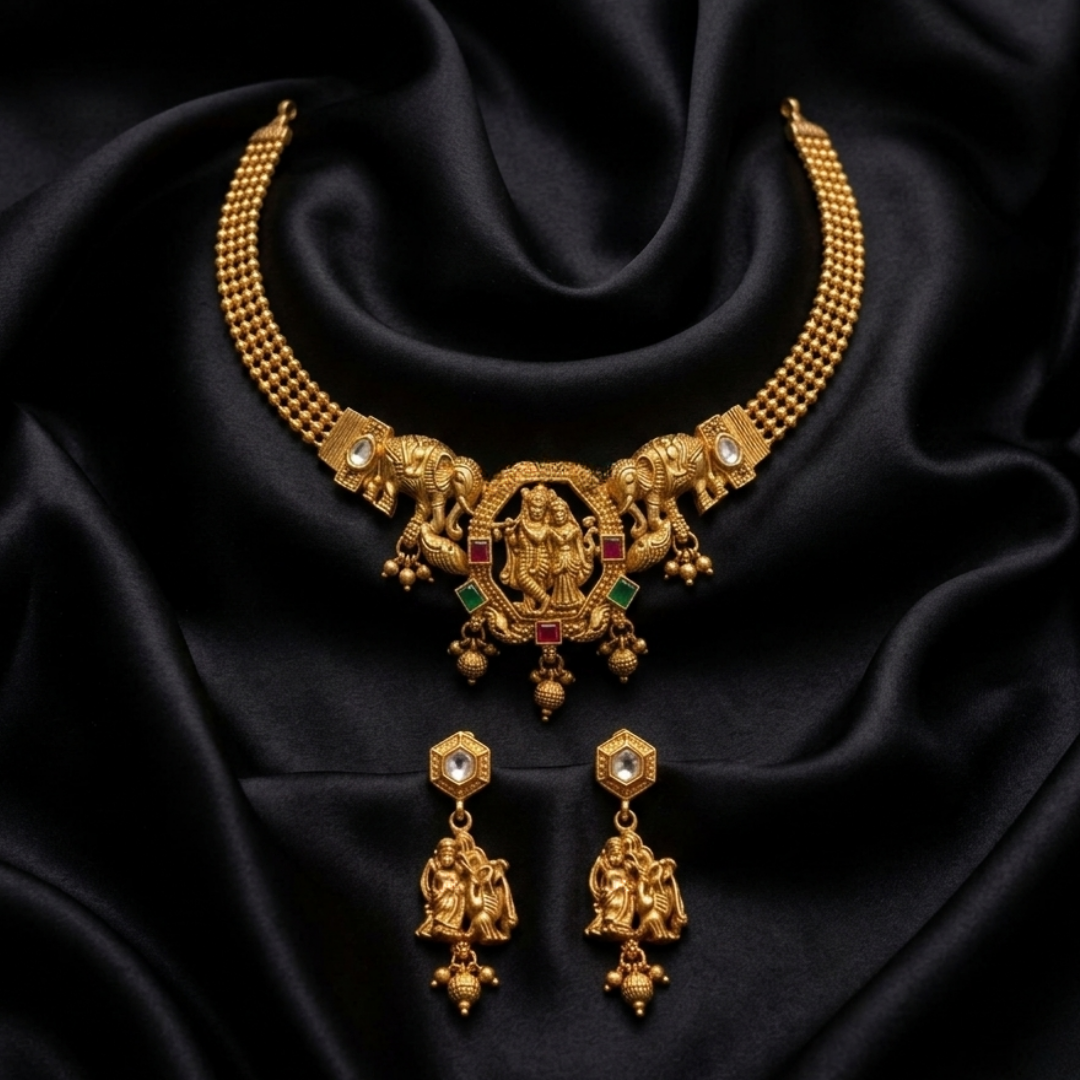 Antique Temple Choker Set