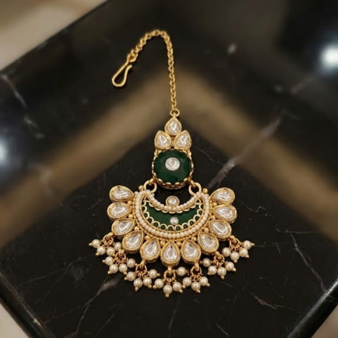 Meera Royal Meenakari & Kundan Bridal Set