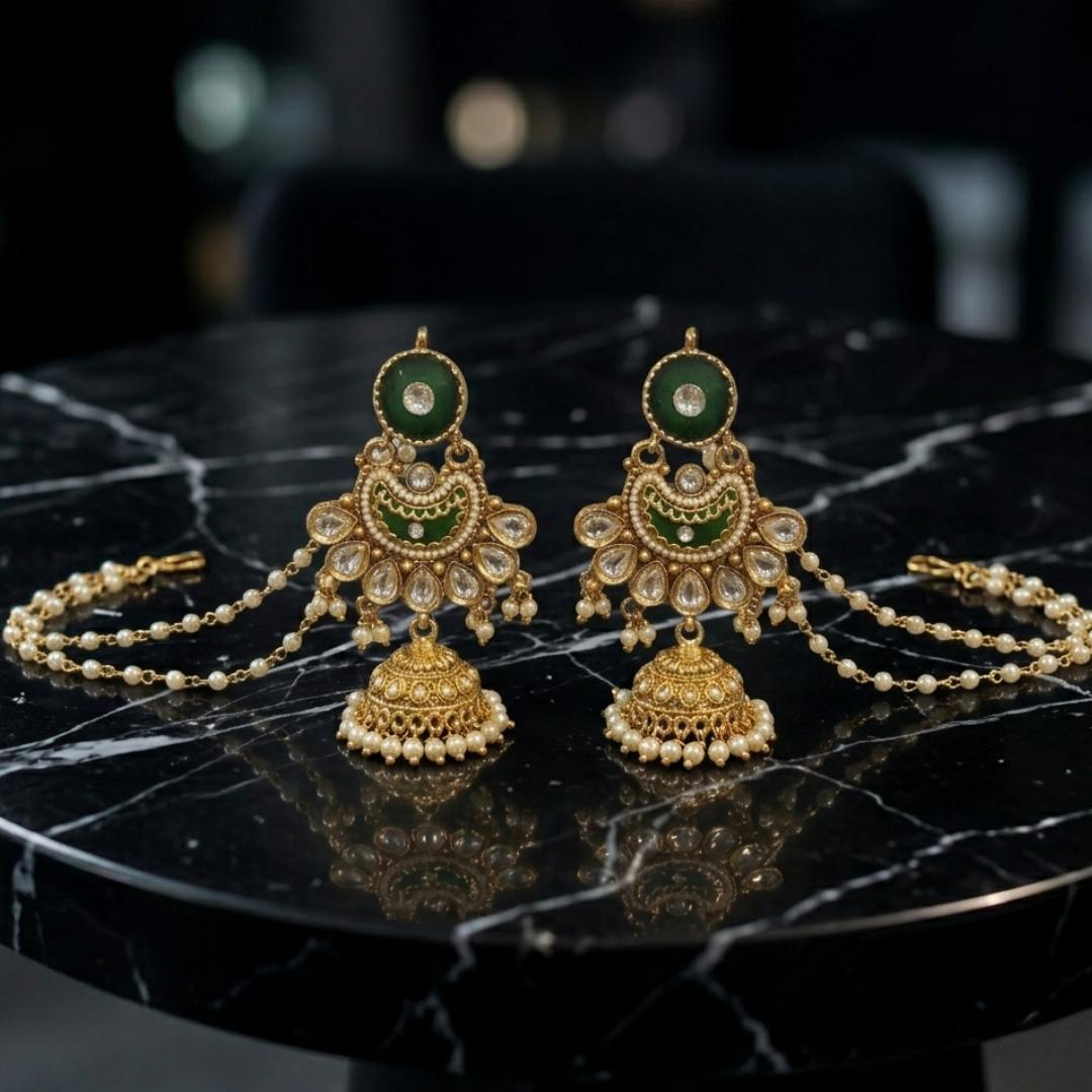 Meera Royal Meenakari & Kundan Bridal Set