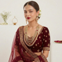 Ruby Layered Kundan Mala Set