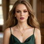 Iconic Interlocking Pendant & Stud Set