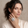 Royal Blossom Diamond Ring