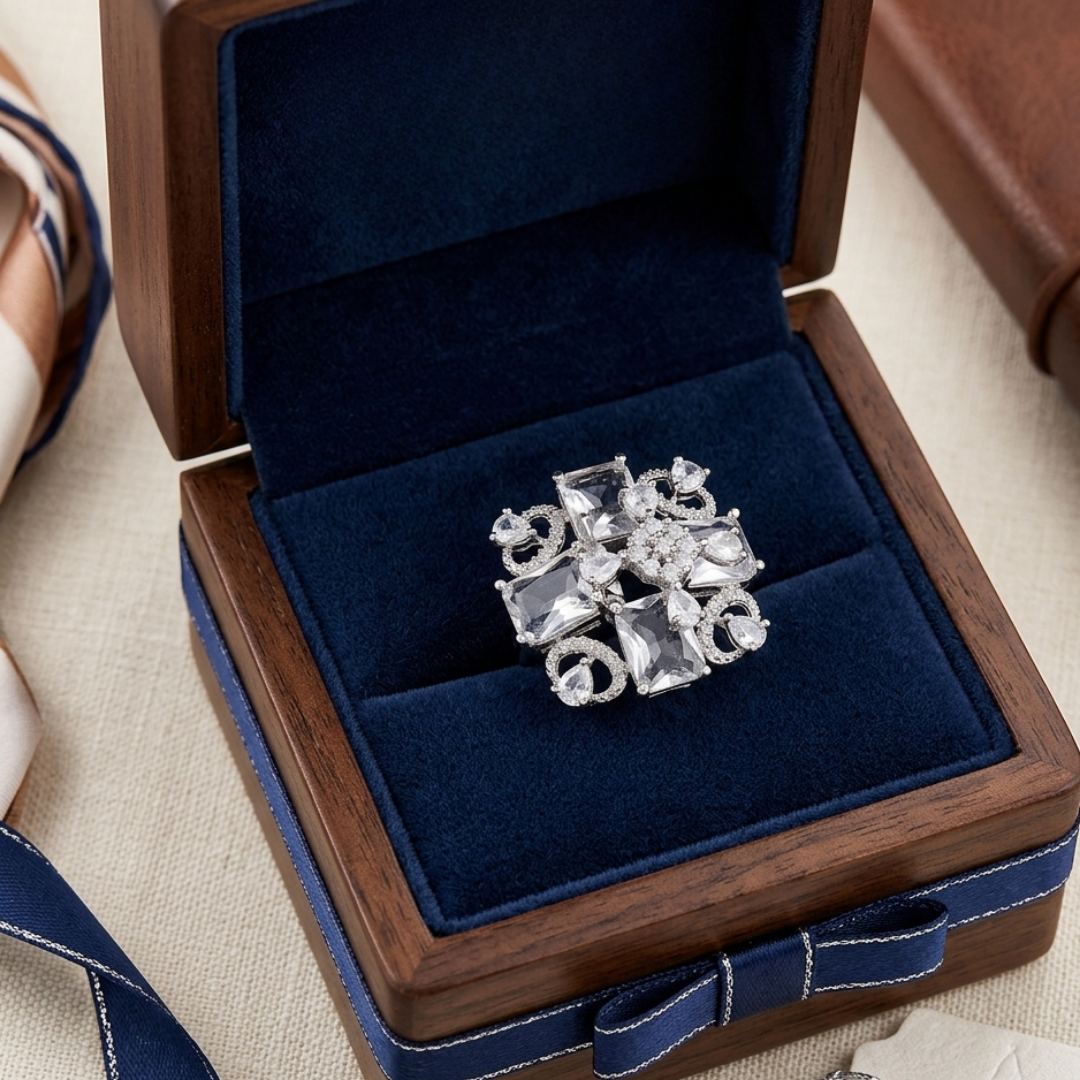 The Crystallized Cross Statement Ring