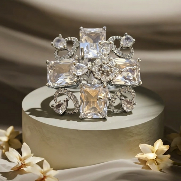 The Crystallized Cross Statement Ring