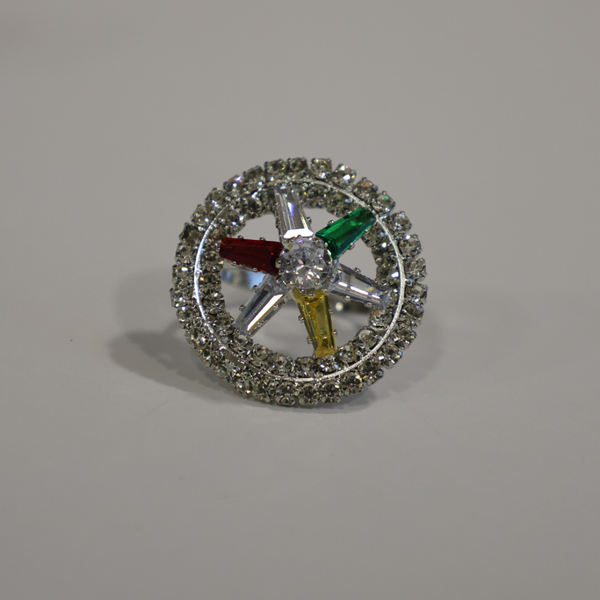 Prism Wheel Statement Ring