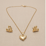 Jwanas Amour Gilded Heart Set flat lay